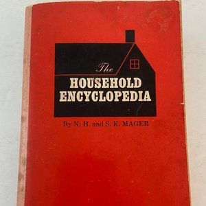 Vtg The Household Encyclopedia-1971-Paperback
